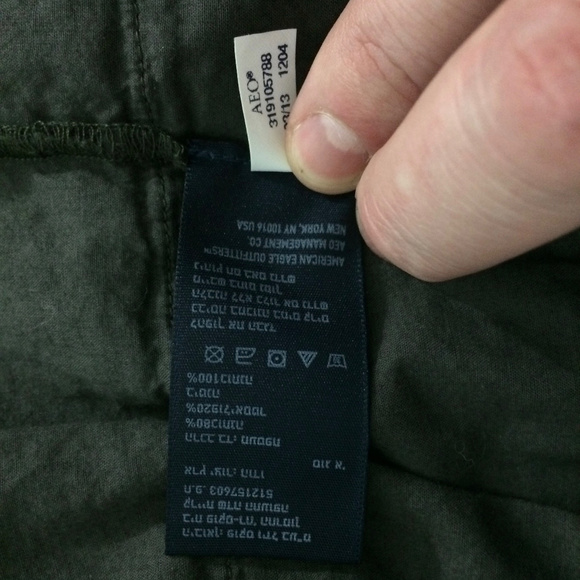 American Eagle Outfitters AEO Womens Sz 6 Brown Embroidered Mini Skirt - Picture 5 of 5